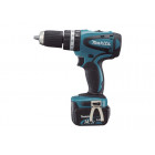 Аккумуляторная ударная дрель - шуруповерт Makita BHP446RFE