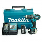 Аккумуляторная дрель-шуруповерт Makita DHP456RFE