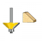 Фреза Makita кромочная конусная 3х9.5х6х32х2Т D-09488