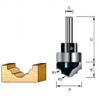 Погружная фреза Makita с хвостовым подшипником 22x40x12,7x8 мм (D-11178)