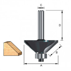 Фреза кромочная конусная Makita 45 50.8х19х12х38х2Т (D-11514) Фреза кромочная конусная Makita 45 50.8х19х12х38х2Т (D-11514)