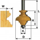 Фреза фасадная фигурная Makita R3.18 26.99х41.28х8х32х2Т (D-11748) Фреза фасадная фигурная Makita R3.18 26.99х41.28х8х32х2Т (D-11748)
